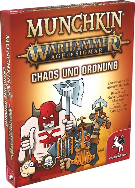 Munchkin - Warhammer Age of Sigmar: Chaos und Ordnung, Erweiterung (DE)