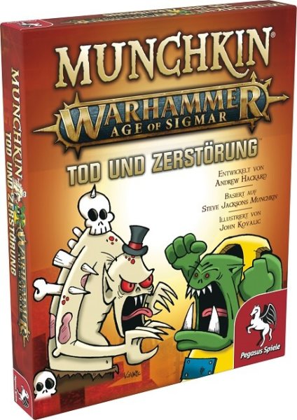 Munchkin - Warhammer Age of Sigmar: Tod und Zerstörung, Erweiterung (DE)