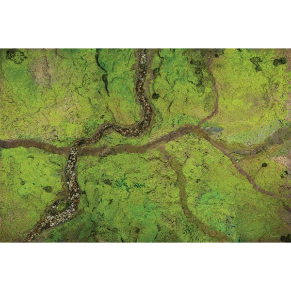 Kraken Wargames Gaming Mat - River Valley 6x4