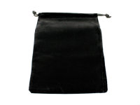 Chessex Large Suedecloth Dice Bags Black