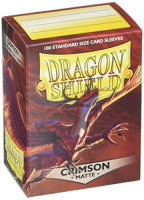 Dragon Shield: Matte Crimson 63x88mm (100) Standard...