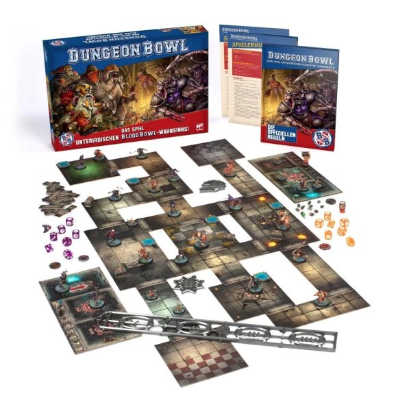 Blood Bowl: Dungeon Bowl: Das Spiel unterirdischen Bloow-Bowl-Wahnsinns