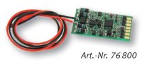 Uhlenbrock 76800 H0 Funktionsdecoder V7 DCC/MOT II mit Kabel