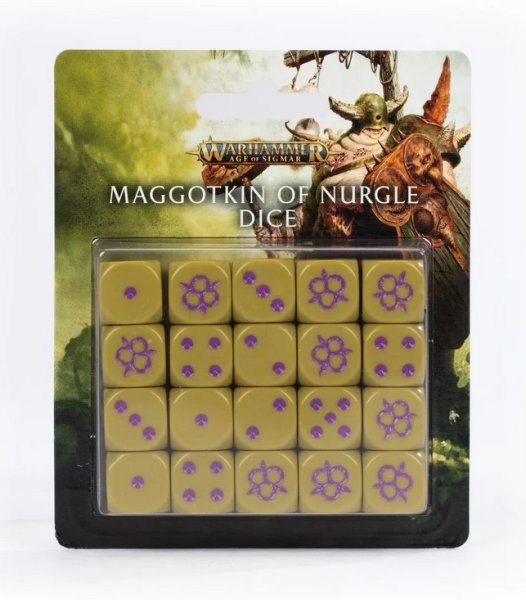 Maggotkin of Nurgle - Würfel Set / Dice Set
