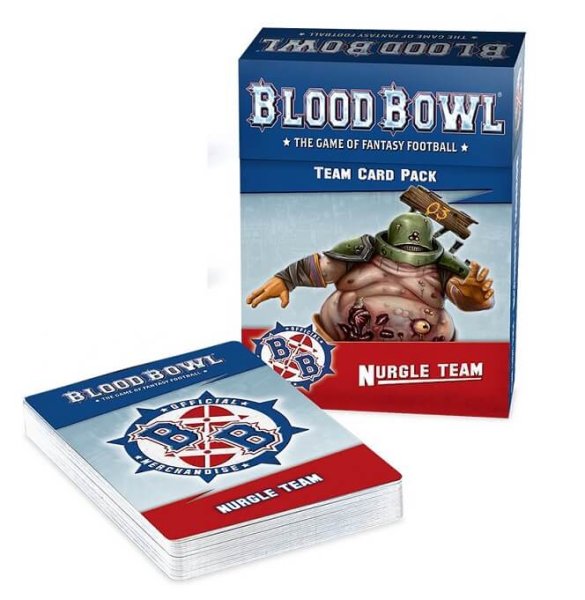 Blood-Bowl - Nurgle Team Karten Card Pack (EN)