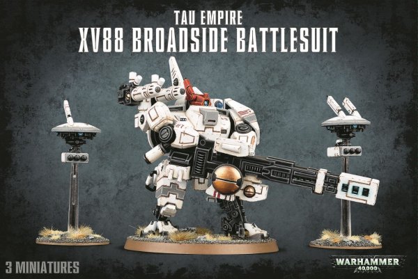 Tau Emprie -  XV88 Broadside Battlesuit