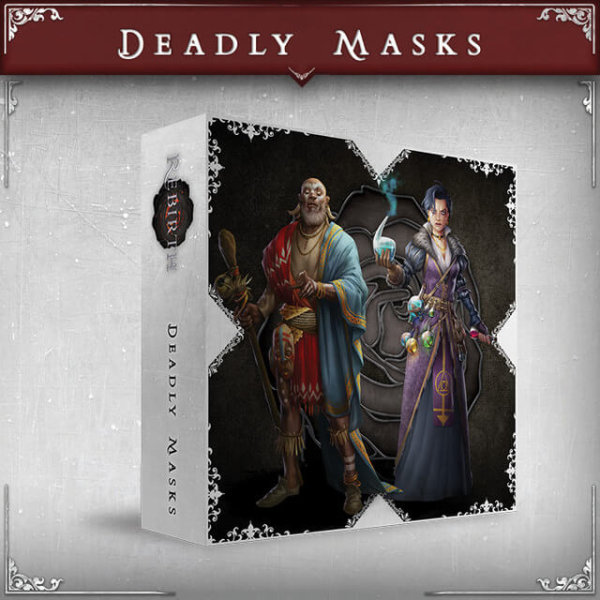 Black Rose Wars: Rebirth (DE) Kickstarter Version Erweiterung Tödliche Masken - 5/6 Spieler Erweiterung