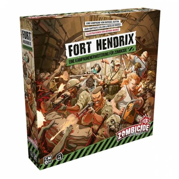 Zombicide 2. Edition – Fort Hendrix,Erweiterung (DE)