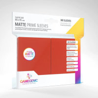 Gamegenic - Matte Prime Sleeves 66 x 91 mm Red Rot (100...