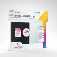 Gamegenic - MATTE Prime Double Sleeving Pack 66 x 91 mm...