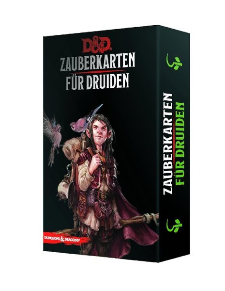 D&D Zauberkarten für Druiden Deck (131 Karten) (DE)