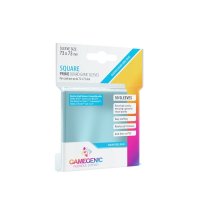 Gamegenic - Square-Sized Sleeves 73 x 73 mm - Clear (50...