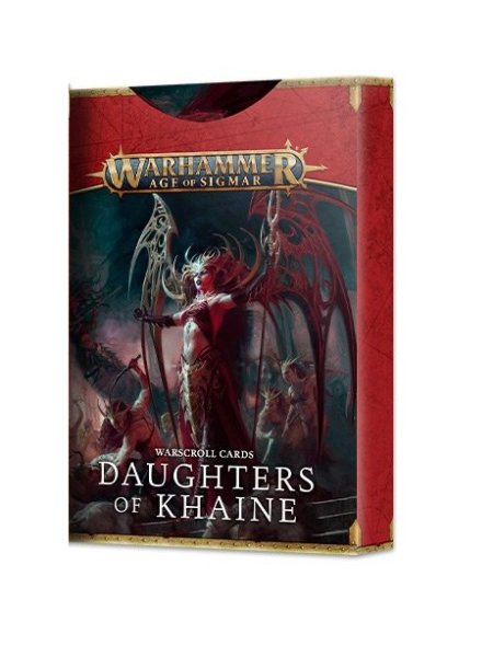 Warscroll Cards - Daughters of Khaine 2022 (DE)