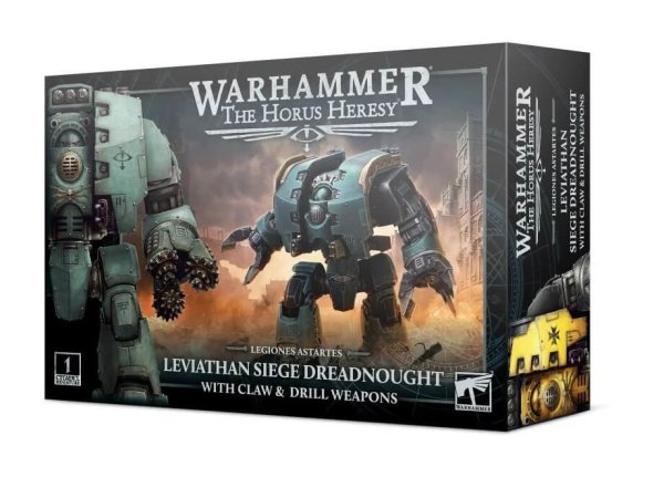The Horus Heresy - Leviathan Siege Dreadnought with Claw & Drill Weapons