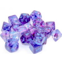 Chessex Nocturnal/blue Luminary Dice Block™ (36 dice)