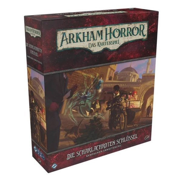 Arkham Horror: Das Kartenspiel – Die scharlachroten Schlüssel (Kampagnen-Erweiterung)