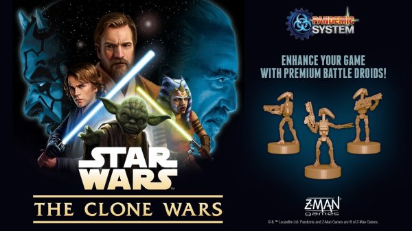 Star Wars: The Clone Wars + Promo Miniatures (DE) Pandemic System