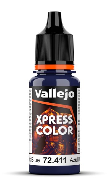 Vallejo 72.411 Mystic Blue 18 ml - Game Xpress Color