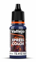 Vallejo 72.412 Storm Blue 18 ml - Game Xpress Color