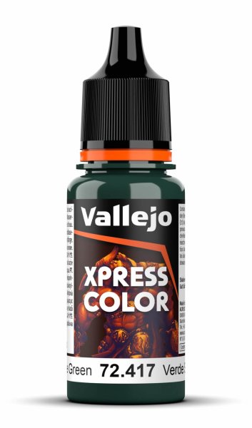 Vallejo 72.417 Snake Green 18 ml - Game Xpress Color