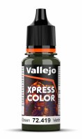 Vallejo 72.419 Plague Green 18 ml - Game Xpress Color