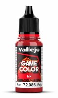 Vallejo 72.086 Red  18 ml - Game Color Ink