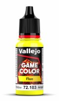Vallejo 72.103 Fluorescent Yellow 18 ml - Game Color Fluo
