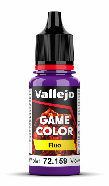 Vallejo 72.159 Fluorescent Violet 18 ml - Game Color Fluo