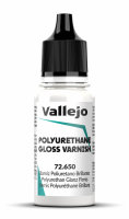 Vallejo 72.650 Polyurethane Gloss Varnish 18 ml - Game...