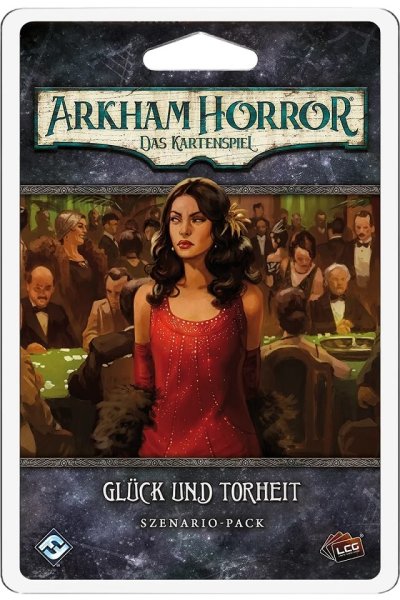 Arkham Horror: Das Kartenspiel - Glück und Torheit, Szenario-Pack Erweiterung (DE)