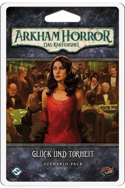 Arkham Horror LCG: Glück und Torheit- Szenario-Pack (DE) Kartenspiel