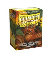Dragon Shield: Matte Tangerine 63x88mm (100) Standard...