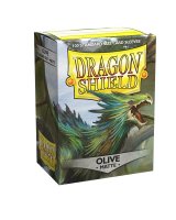 Dragon Shield: Matte Olive 63x88mm (100) Standard Sleeves...
