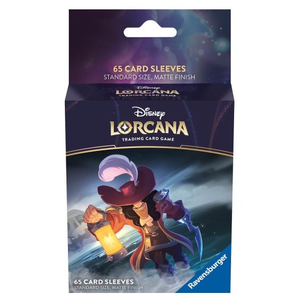 Disney Lorcana - Kartenhüllen "Captain Hook" (65 Sleeves)