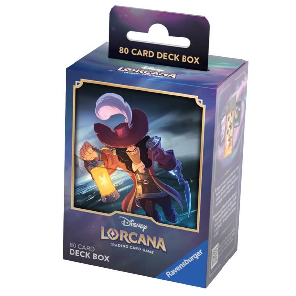 Disney Lorcana - Deck Box "Captain Hook" (80 Karten)