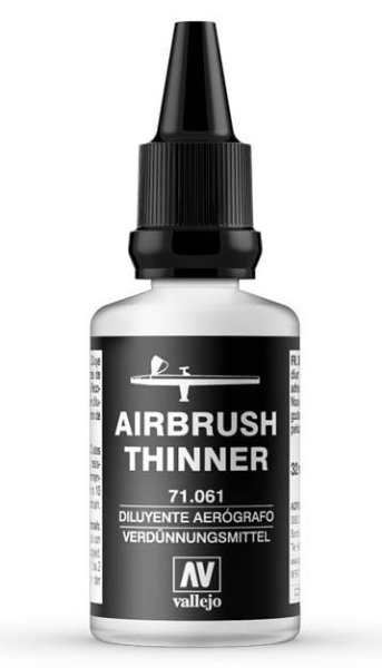 Vallejo 71.061 Airbrush Thinner Verdünner Verdünnungsmittel 32 ml -neue Formel-