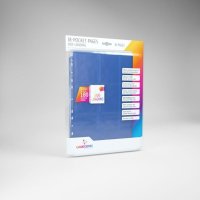 Gamegenic - Sideloading 18-Pocket Pages 10 Stk Pack Blau