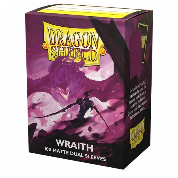 Dragon Shield: Matte Dual Wraith 63x88mm (100) Standard Sleeves Kartenhüllen