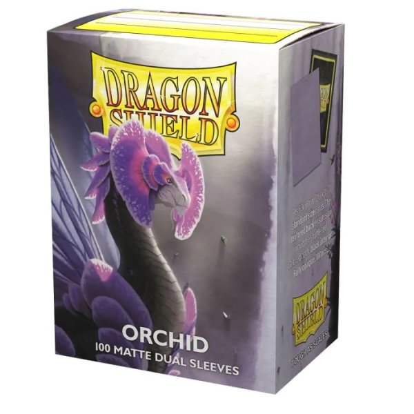 Dragon Shield: Matte Dual Orchid 63x88mm (100) Standard Sleeves Kartenhüllen