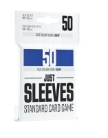 Just Sleeves - Standard Card Game Blue (50) 66x92mm