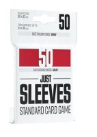 Just Sleeves - Standard Card Game Red (50) 66x92mm