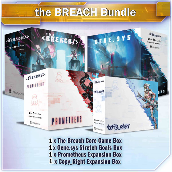 The Breach (DE) Kickstarter Version + Prometheus...