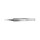 Vallejo Tool T12007 Flat Rounded Stainless Steel Tweezers (120mm)