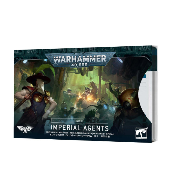 Warhammer 40k: Imperiale Agenten / Imperial Agents - Index Karten (DE)