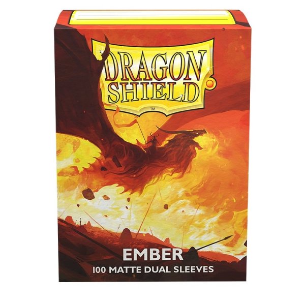 Dragon Shield Matte Dual Sleeves - Ember Alaric, Revolution Kindler (100 Sleeves)