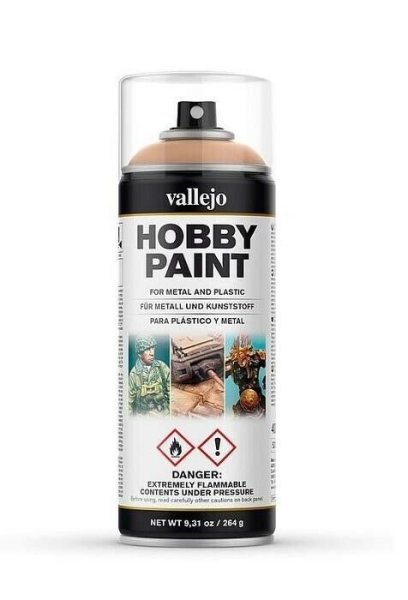 Vallejo Hobby Paint Spray Primer Bonewhite 400ml