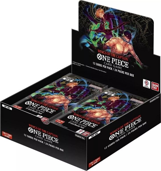 One Piece Card Game - Wings of the Captain OP06 Booster Display (24 Packs) - EN