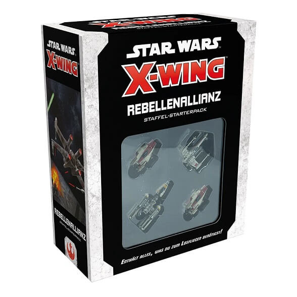 Star Wars: X-Wing 2. Edition – Rebellenallianz Staffel-Starterpack (DE)