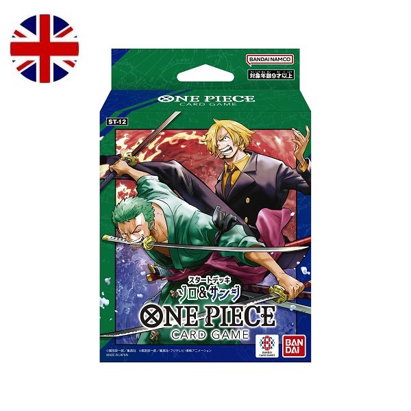 One Piece Card Game -Zoro and Sanji- ST12 Starter Deck (EN)