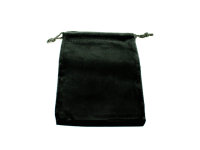 Chessex Dice Bags Small Suedecloth Black 10,20x13,80cm